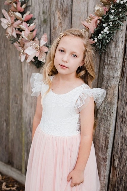 Sienna Rose Dress { Dusty Pink } - Coco Blush Boutique - Where little ...