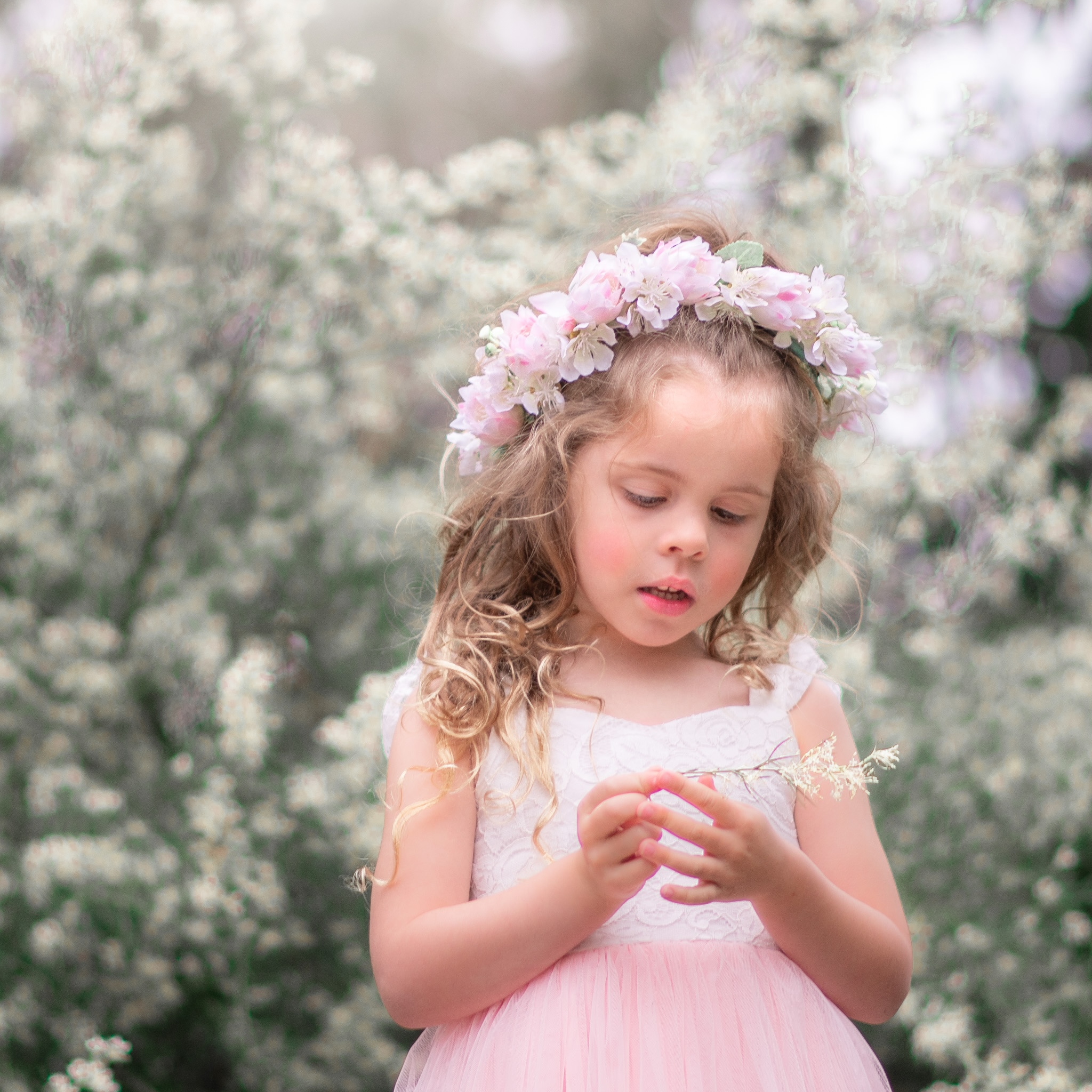 Snow Lotus Flower - Coco Blush Boutique - Where little girls dreams are ...